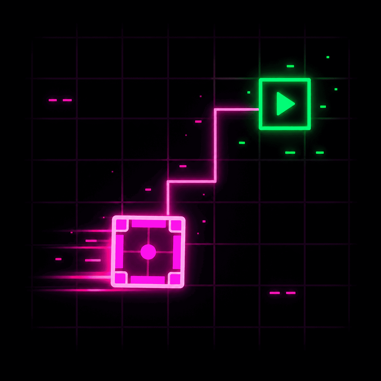 Neon Logistics Icono